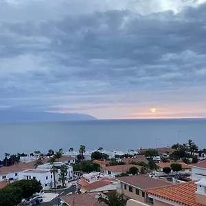 Sunset Seaview La Arena , Puerto de Santiago (Tenerife) Spanien