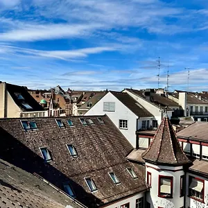 Center Rooftop Balcony-studio At Town Hall Basel